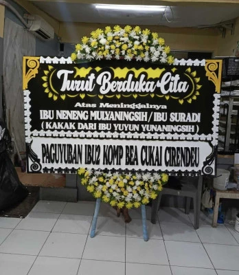 Papan Bunga di Satriyan Tersono